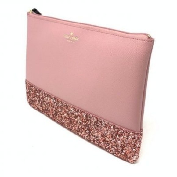 kate spade Handbags - ♠️ Kate Spade Gia Greta Court Dusty Peony Glitter